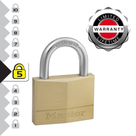 Cadenas laiton massif 50mm