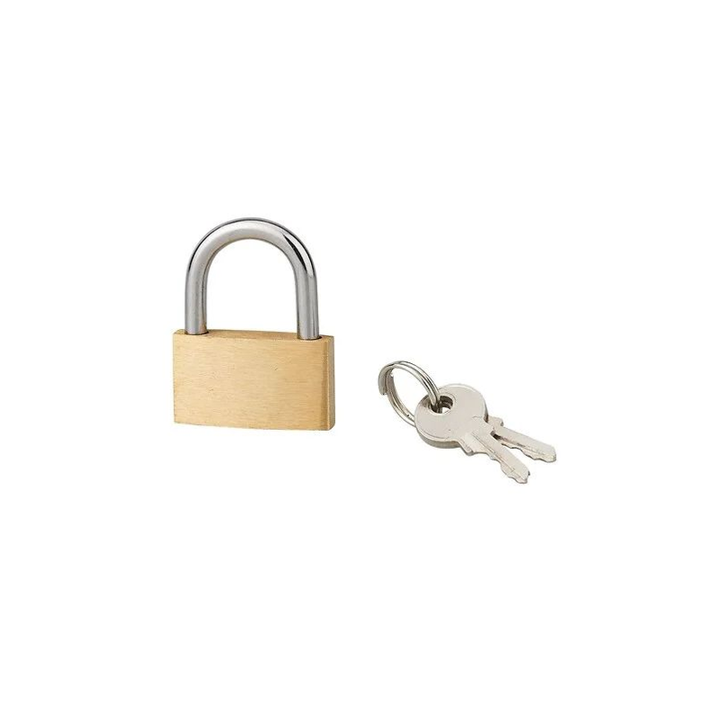 Cadenas laiton 25mm anse acier