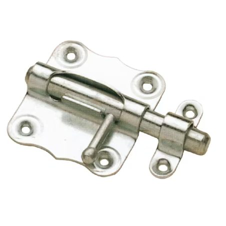 Verrou de box inoxydable D.8mm 40x40mm