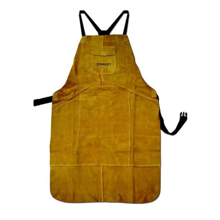 Tablier de soudure cuir epais avec poche centrale
