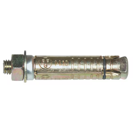 Boulon expansif acier zingué m8 x 100 x 50mm x50