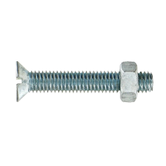 Boulon tête fraisée acier zingué 4x40mm x13