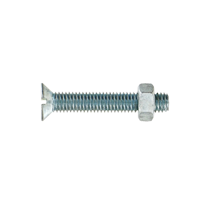 Boulon tête fraisée acier zingué 5x20mm x14