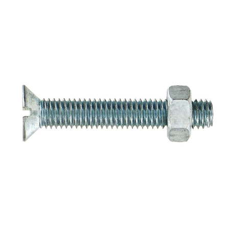 Boulon tête fraisée acier zingué 5x20mm x14