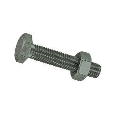 Boulon tête hexagonale inox a2 10x50mm x10