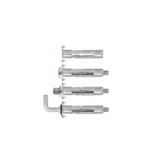 Cheville matériaux creux + vis métal 4x32mm x100