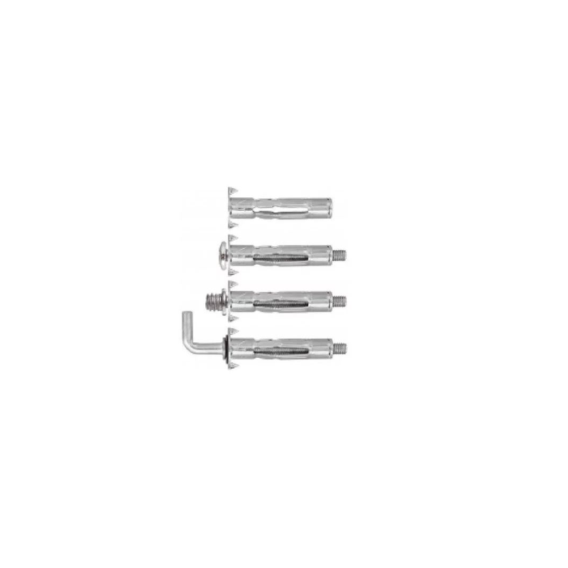 Cheville matériaux creux + vis métal 4x38mm x100