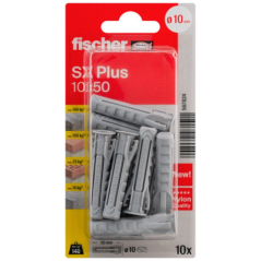 Cheville matériaux pleins / creux nylon 10x50mm x10