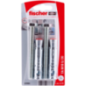Cheville matériaux pleins + vis acier m10 69mm x2