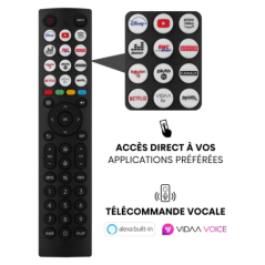 Télévision QLED 126CM (50") UHD 50E79KQ Hisense