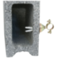 Cheville universelle polypropylène 6x25mm x100