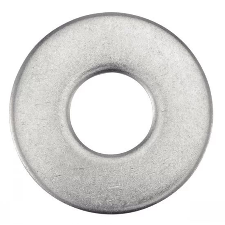 Rondelle plate large acier zingué D.8mm x200