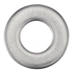 Rondelle plate moyenne acier zingué D.6mm x22