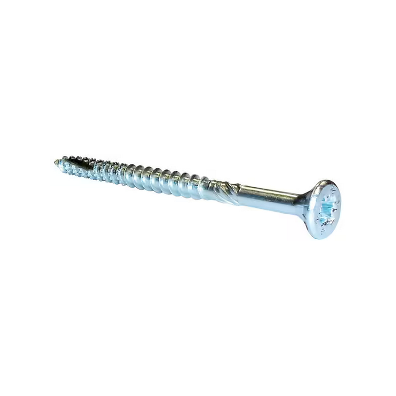 Vis agglo tête fraisée acier zingué 4x25mm x200 t15 pz2