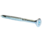 Vis agglo tête fraisée acier zingué 4x25mm x200 t15 pz2