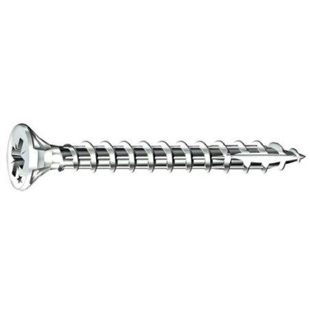 Vis agglo tête fraisée acier zingué 5x50mm x500 pz2