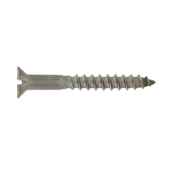 Vis bois tête fraisée fendue inox a4 4x30mm x23