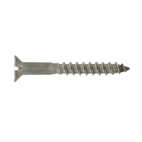 Vis bois tête fraisée fendue inox a4 4x30mm x23