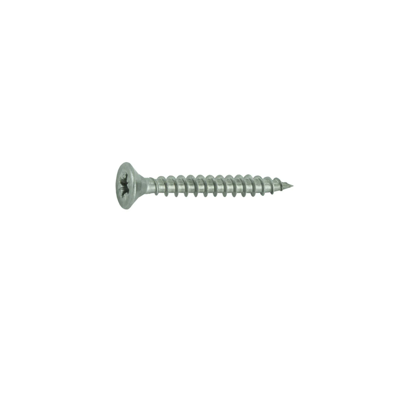 Vis agglo tête fraisée inox a2 4x40mm x21 pz1