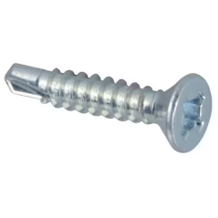 Vis autoforeuse / autoperceuse tête fraisée cruciforme acier zingué 3.9x16mm x120 ph2