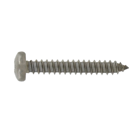 Vis tôle tête cylindrique inox a4 4.2x19mm x22 pz2
