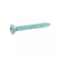 Vis tôle tête fraisée bombée acier zingué 3.9x32mm x19 pz2