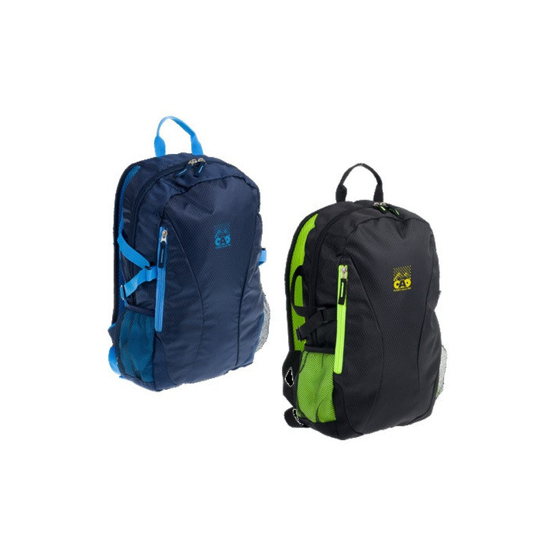 Sac a dos 'balade'15l bleu marine/clair
