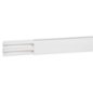Moulure 32x12.5mm 2.1m 2 compartiments blanc
