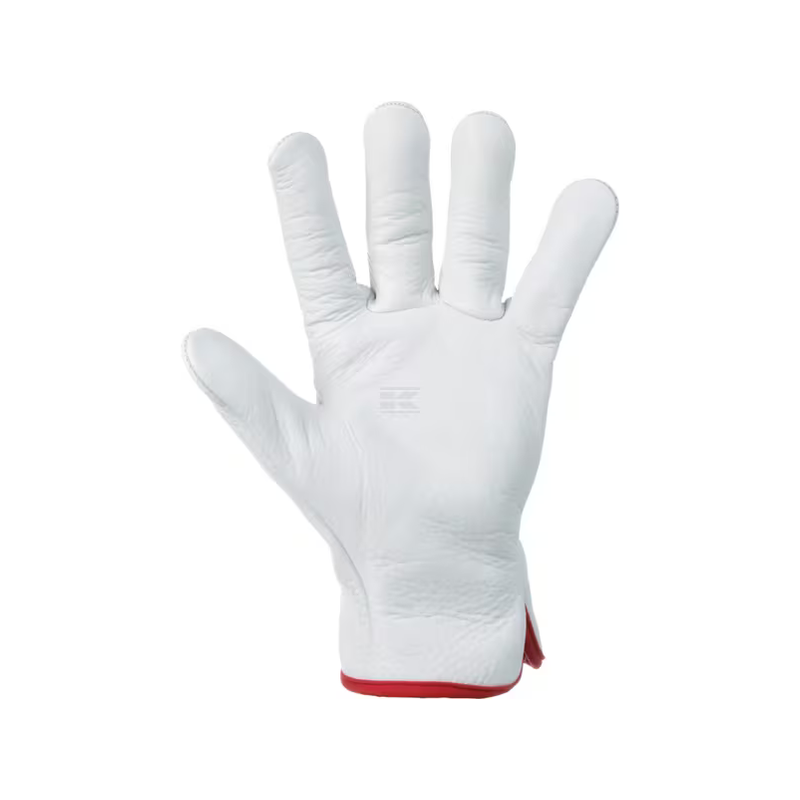 Gants de travail en cuir t11 (xxl) blanc