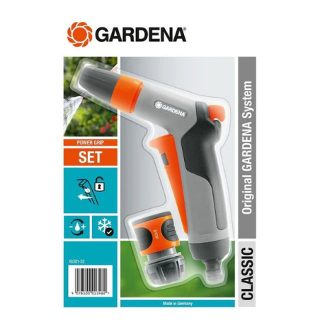 Kit pistolet + raccord Gardena