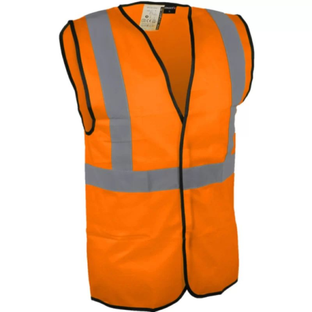 Gilet de signalisation orange en471 xxl