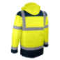 Parka hiviz jaune/bleu polyester xl