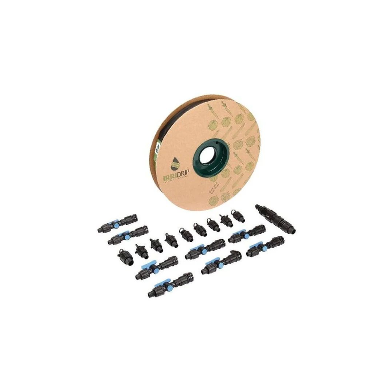 Kit d'irrigation tuyau 100m + accessoires