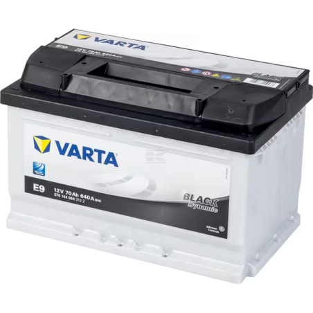 Batterie 12v 70ah 640a +droite Varta