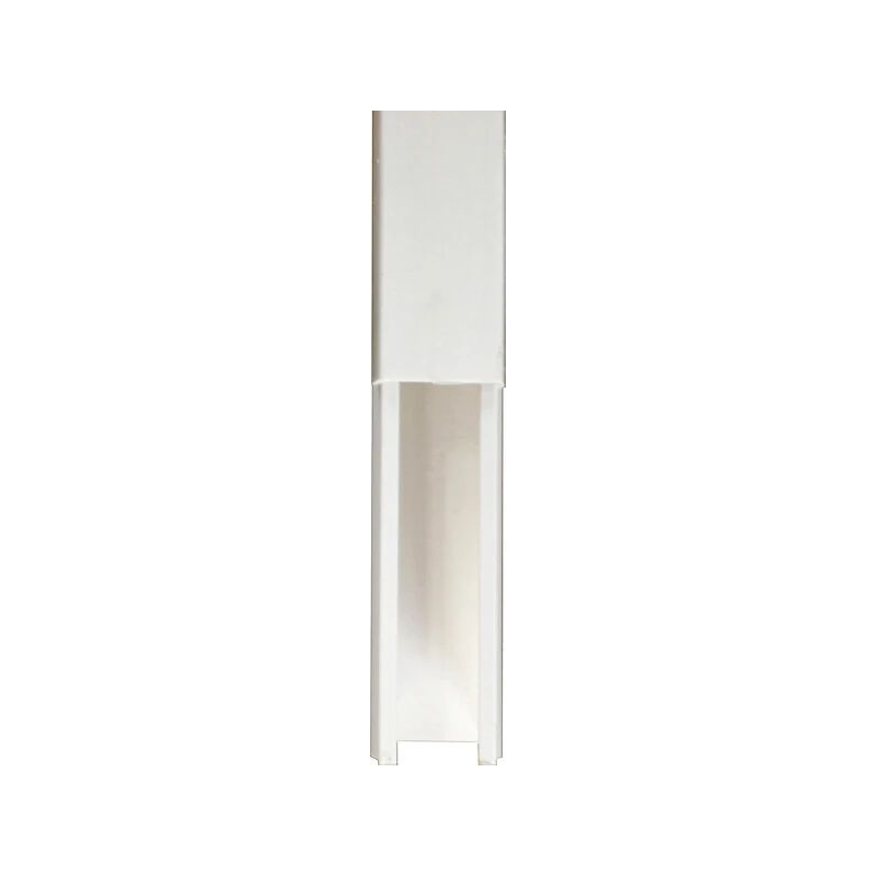 Moulure 20x10mm 2m 1 compartiment blanc