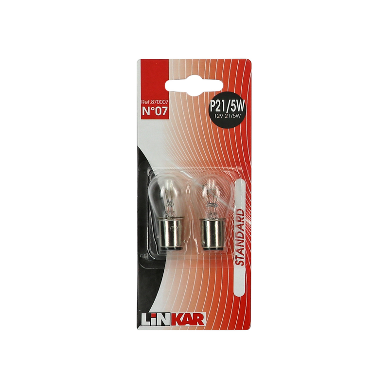 Ampoule p21/5w 12v 21/5w x2