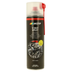 Spray glisse courroie 500ml Motip