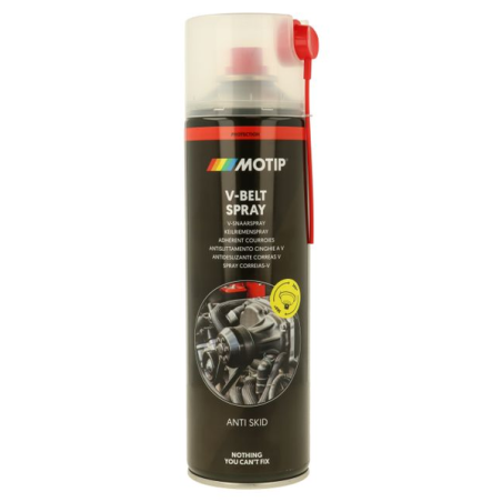 Spray glisse courroie 500ml Motip