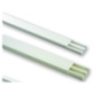 Moulure 30x10mm 2m 2 compartiments blanc