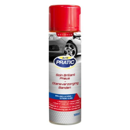 Aérosol soin brillant pneus 500ml