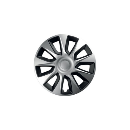 Enjoliveur chrome/noir 14 pouces x4 Altium