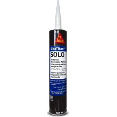 Sika Titan Solo noir pour vitre véhicule (pare brise) 300ml