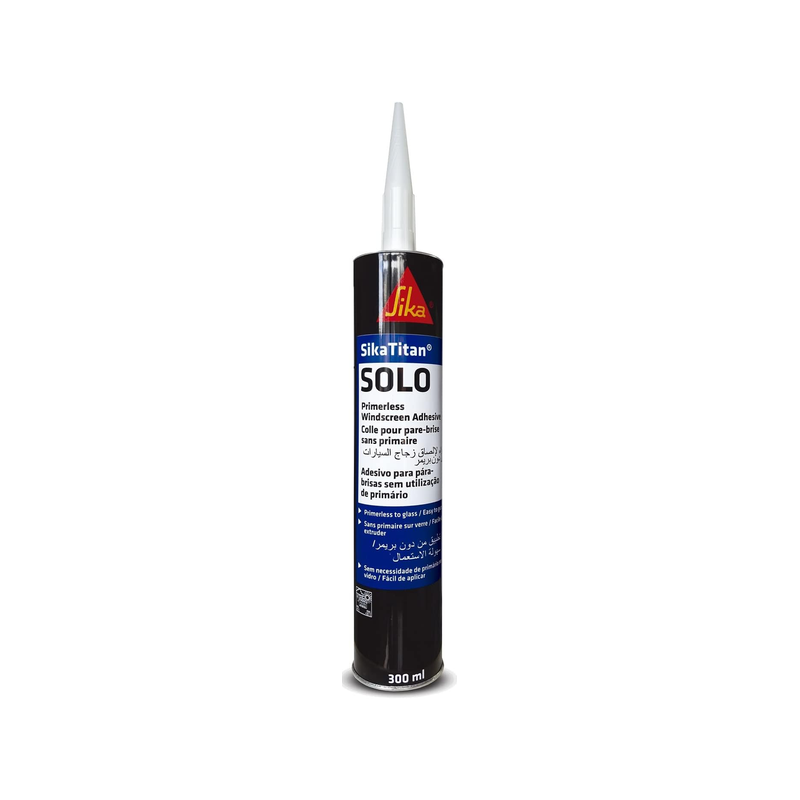 Sika Titan Solo noir pour vitre véhicule (pare brise) 300ml