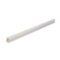Moulure adhésive 12x7mm 2m 1 compartiment blanc