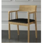 Chaise en bois 56x48x78cm