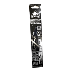 Lame scie sabre bois 240mm Stayer ST240WF x3