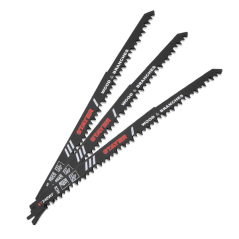 Lame scie sabre bois 240mm Stayer ST240WF x3