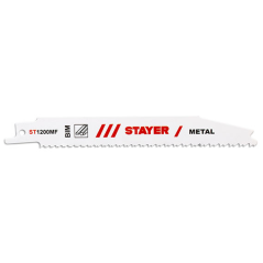 Lame scie sabre métal lot de 3 lames Stayer ST1200MF - ST-1300XF - ST1000MT