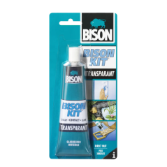 Colle universelle bison kit transparent 100ml