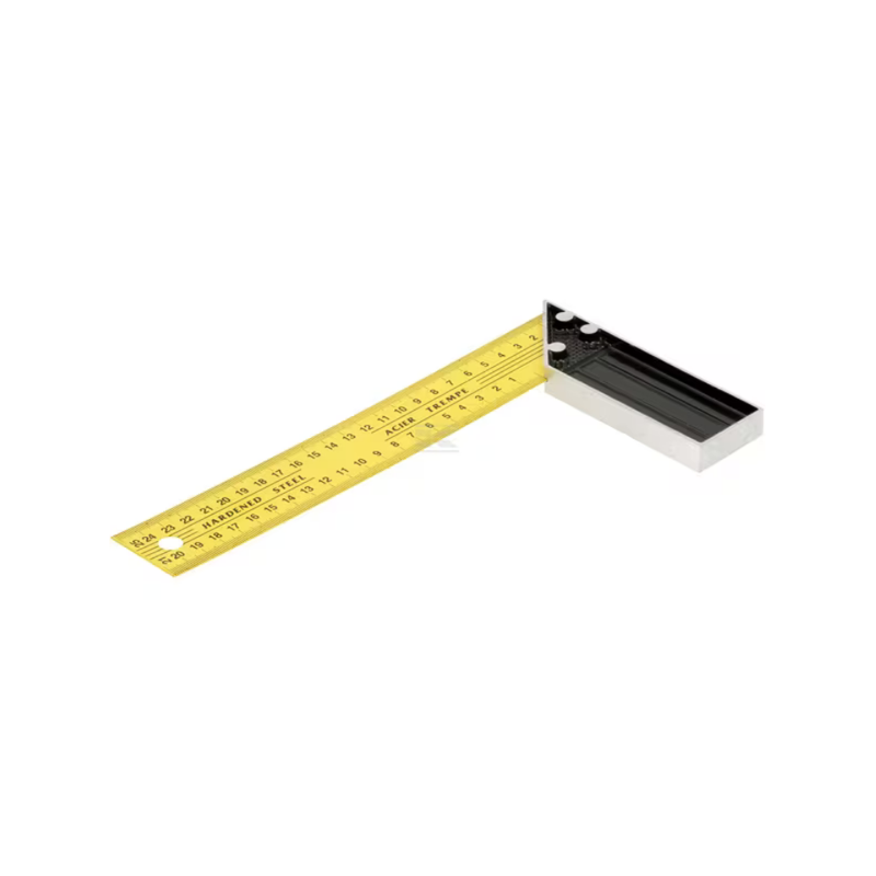 Équerre de menuisier 250mm en acier trempé